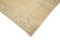 Vintage Turkish Beige Area Rug in Cotton, Image 4