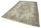 Tapis Vintage en Coton Beige, Turquie 3