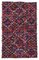 Tappeto Kilim vintage rosso, 1985, Immagine 1