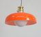 Lampe à Suspension Orange en Verre Murano par Alessandro Pianon pour Vistosi 4