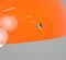 Lampada a sospensione in vetro di Murano arancione di Alessandro Pianon per Vistosi, Immagine 8