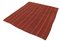 Roter orientalischer Kelim Teppich 2