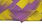 Tappeto Kilim vintage viola e giallo, inizio XXI secolo, Immagine 6