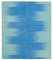 Tapis Kilim Vintage Bleu, 2000s 1