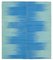 Vintage Blue Kilim Rug, 2000s, Image 1