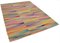 Tapis Kilim Multicolore, 2000s 2