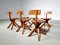Elm S34 Dining Chairs by Pierre Chapo, 1960s, Set of 6 4
