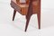 Italian Mahogany Teak Plywood Nightstands, 1950s, Set of 2 11