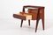 Italian Mahogany Teak Plywood Nightstands, 1950s, Set of 2, Image 13