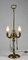 Electrified 2-Light Oil Lantern Lamp in Brass with Snake Decorations, Image 2