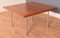 Teak and Rosewood Chrome Coffee Table by Hans J Wegner for Andreas Tuck 9