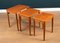 Mid-Century Teak Nesting Coffee Tables, 1960s, Set of 3 6