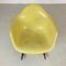 Rocking Chair RAR Jaune Citron par Herman Miller pour Eames, 1950s 5