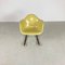 Sedia a dondolo RAR color limone di Herman Miller per Eames, anni '50, Immagine 2