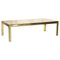 Mid-Century Modern Brass & Glass Coffee Cocktail Table, 1950s 1