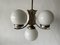 Art Deco Deckenlampe aus Metall & Silber, 1940er 2