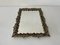 Rectangular Mirror with Floral Brass Frame, Germany, 1950s, Image 1