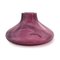 Violett irisierende L Vase / Schale von Eloa 2