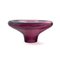Violett irisierende L Vase / Schale von Eloa 3