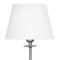 Small Brushed Steel Table Lamp from Konsthantverk, Image 2