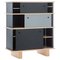 Nuage Shelving Unit in Wood and Aluminium by Charlotte Perriand for Cassina, Image 5