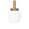 Kleine Klyga Deckenlampe aus rohem Messing von Johan Carpner für Konsthantverk 2