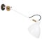 KH#1 White Long Arm Wall Lamp by Sabina Grubbeson for Konsthantverk, Image 1