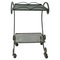 French Iron Table Trolley Console with Wheels, 1960s, Image 2