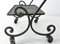 French Iron Table Trolley Console with Wheels, 1960s, Image 8