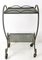 French Iron Table Trolley Console with Wheels, 1960s, Image 3