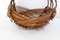 Mid-Century Wicker Basket Centerpiece, France, 1950s, Image 7