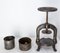 Antique Artisanal Fruit Press Cast Iron, France, 1880s, Image 5