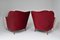 Set of Italian Armchairs attributed to Gio Ponti, 1950s 12