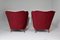 Italian Armchairs attributed to Gio Ponti, 1950s, Set of 2, Image 13