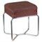 Functionalist Chrome Stool attributed to Marcel Breuer, 1930s, Image 1