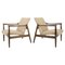 Beech Model GFM 64 Armchairs from Edmund Homa, 1960s, Set of 2 1