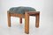 Oak Armchairs with Stools, Finland, 1960s, Set of 4, Image 7