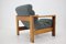 Oak Armchairs with Stools, Finland, 1960s, Set of 4, Image 16