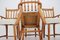 Oak and Sheepskin Fabric Dining Armchairs, 1960s 12