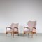 Fauteuils pour Bovenkamp de Arnold Madsen & Henry Schubell, Pays-Bas, 1950s, Set de 2 4