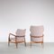 Armchairs for Bovenkamp from Arnold Madsen & Henry Schubell, Netherlands, 1950s, Set of 2, Image 7