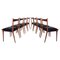 Dining Chairs attributed to Alfred Hendrickx for Belform, Belgium, 1958, Set of 8, Image 1