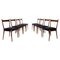 Dining Chairs attributed to Alfred Hendrickx for Belform, Belgium, 1958, Set of 8, Image 2