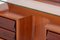 1950s Chest of Drawers or Credenza in Teak Plywood, Mahogany, Image 10