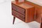 1950s Chest of Drawers or Credenza in Teak Plywood, Mahogany, Image 17
