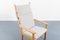 Poltrona GE 284A con respaldo alto de Hans Wegner para Getama, Imagen 10