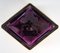19th Century Gilt Bronze and Violet Crystal Square Bowl, Image 5