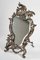 19th Century Silver Plated Bronze Table Mirror, Image 8