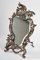 Specchio da tavolo in bronzo placcato in argento, XIX secolo, Immagine 8