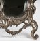 Espejo de mesa de bronce bañado en plata, siglo XIX, Imagen 3